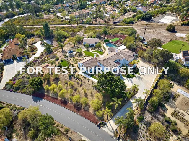 Demo/Test Data 17010 Butterfield Trl, Poway, Ca 92064