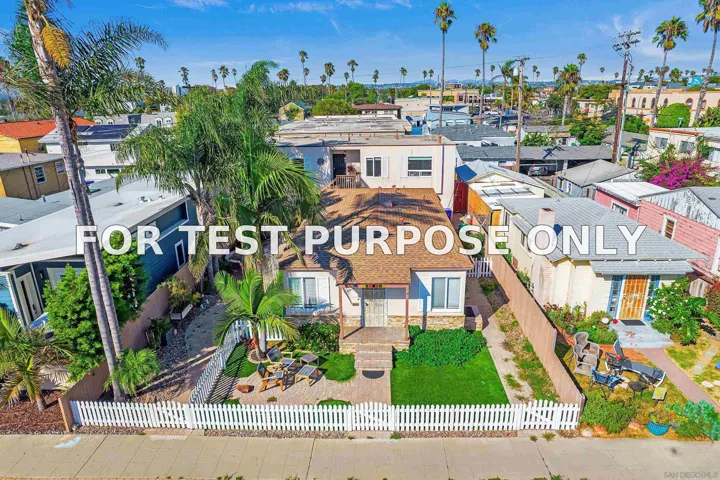 Demo/Test Data 4818 Long Branch Avenue, San Diego, Ca 92107