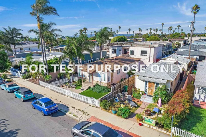 Demo/Test Data 4818 Long Branch Avenue, San Diego, Ca 92107