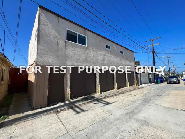 Demo/Test Data 4818 Long Branch Avenue, San Diego, Ca 92107