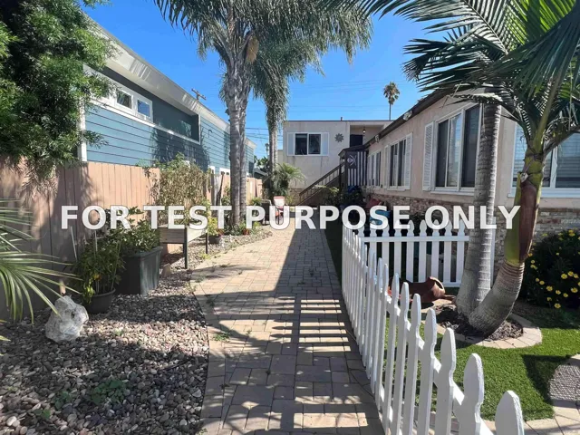 Demo/Test Data 4818 Long Branch Avenue, San Diego, Ca 92107