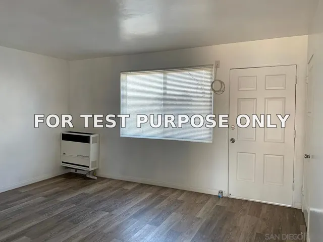 Demo/Test Data 6604-10 Kelly St, San Diego, Ca 92111