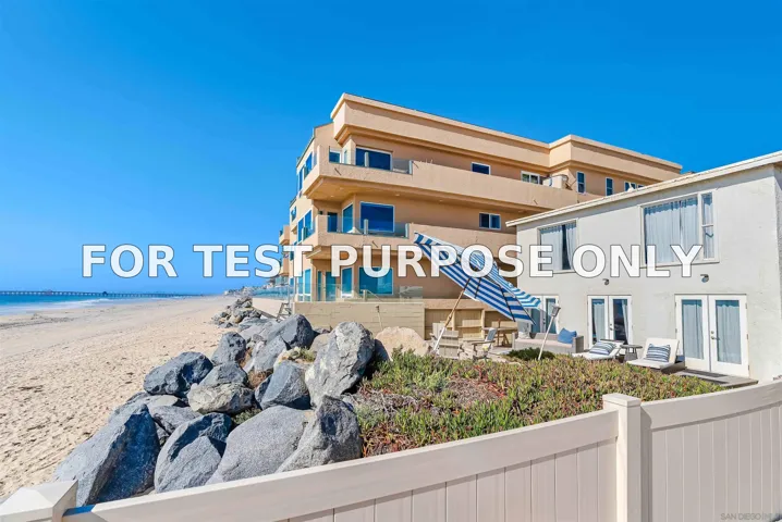 Demo/Test Data 1398 Seacoast Drive, Imperial Beach, Ca 91932