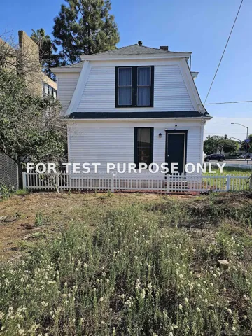 Demo/Test Data 1704 Grand Ave, San Diego, Ca 92109