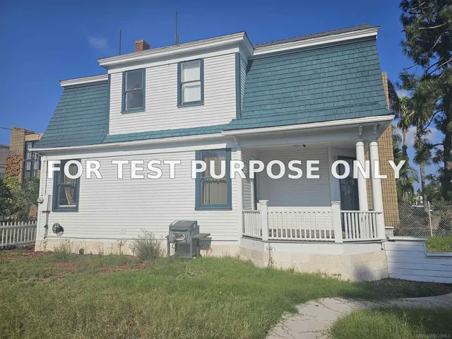 Demo/Test Data 1704 Grand Ave, San Diego, Ca 92109