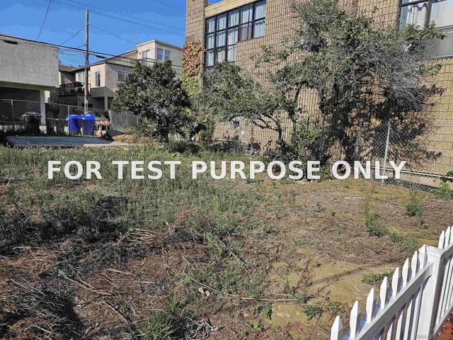 Demo/Test Data 1704 Grand Ave, San Diego, Ca 92109