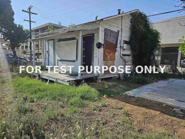 Demo/Test Data 1704 Grand Ave, San Diego, Ca 92109
