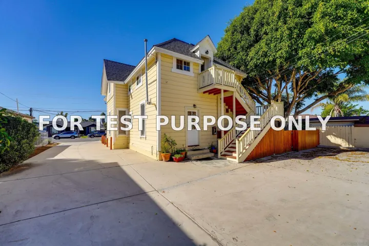 Demo/Test Data 151 Landis Ave, Chula Vista, Ca 91910