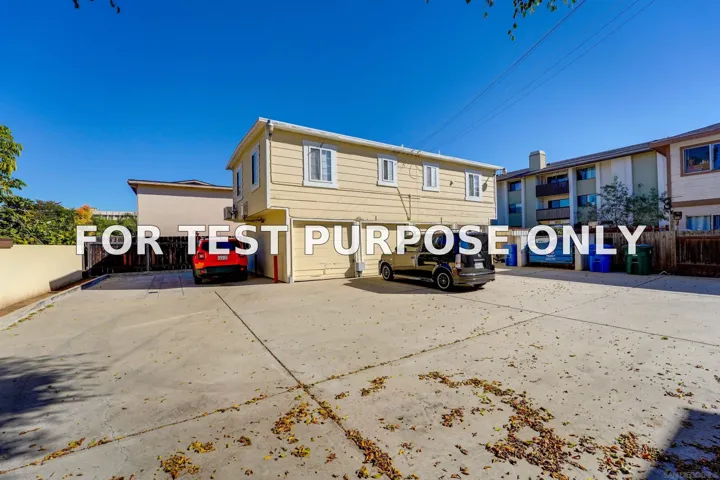 Demo/Test Data 151 Landis Ave, Chula Vista, Ca 91910