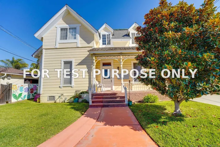Demo/Test Data 151 Landis Ave, Chula Vista, Ca 91910
