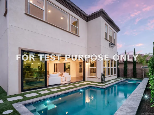 Demo/Test Data 2665 Wadsworth St, Carlsbad, Ca 92010