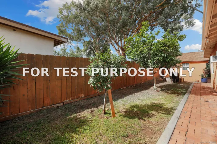 Demo/Test Data 632 Maria Ave, Spring Valley, Ca 91977