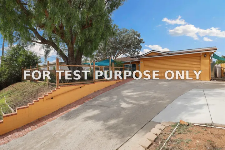 Demo/Test Data 632 Maria Ave, Spring Valley, Ca 91977