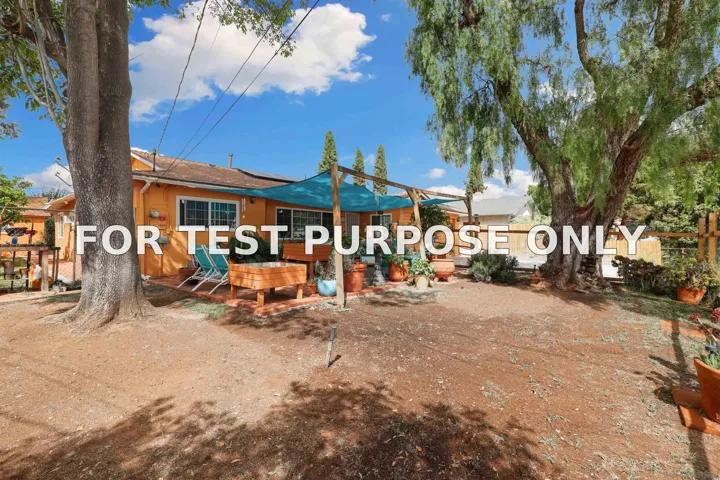 Demo/Test Data 632 Maria Ave, Spring Valley, Ca 91977