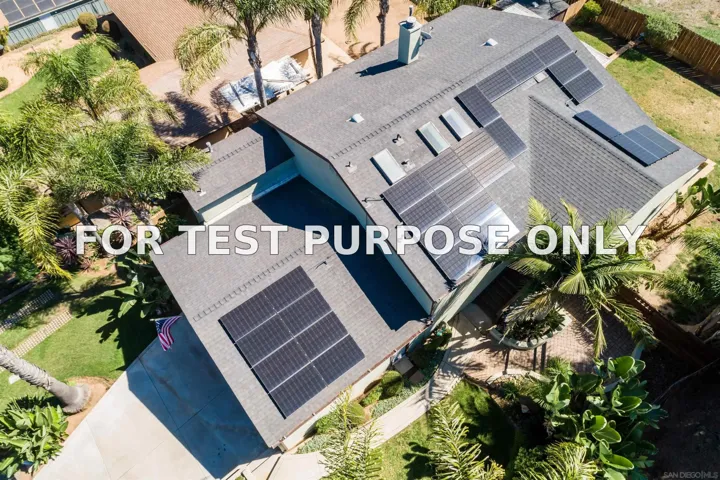 Demo/Test Data 865 Linda Ln, San Marcos, Ca 92069