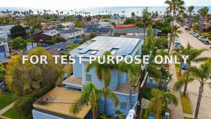 Demo/Test Data 4603-05 Bermuda Ave, San Diego, Ca 92107