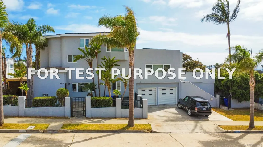 Demo/Test Data 4603-05 Bermuda Ave, San Diego, Ca 92107