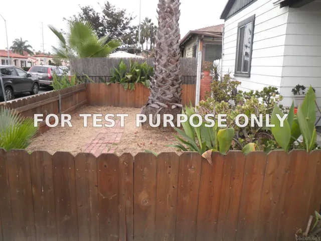 Demo/Test Data 4210 Utah St, San Diego, Ca 92104