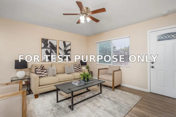 Demo/Test Data 501-3 N 41st St, San Diego, Ca 92102