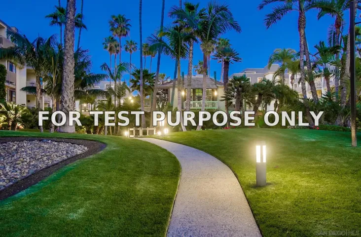 Demo/Test Data 999 N Pacific St Unit C209, Oceanside, Ca 92054