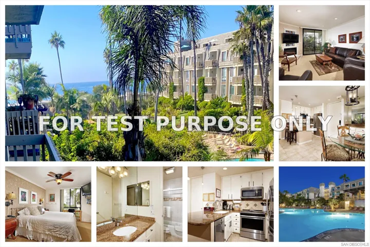 Demo/Test Data 999 N Pacific St Unit C209, Oceanside, Ca 92054