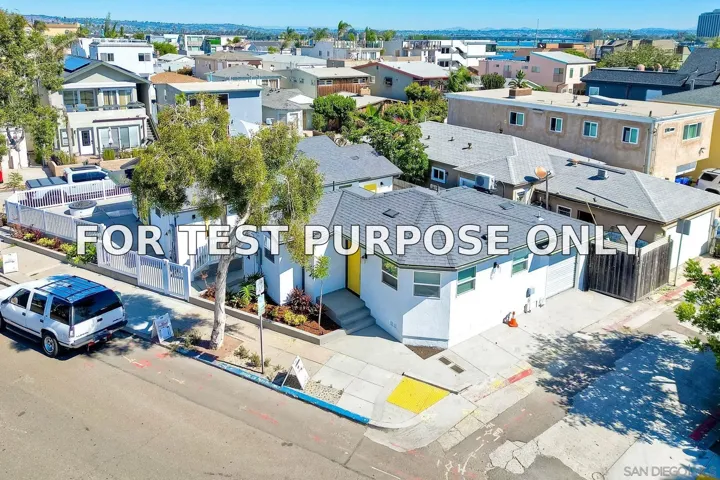 Demo/Test Data 2695 Mission Blvd, San Diego, Ca 92109