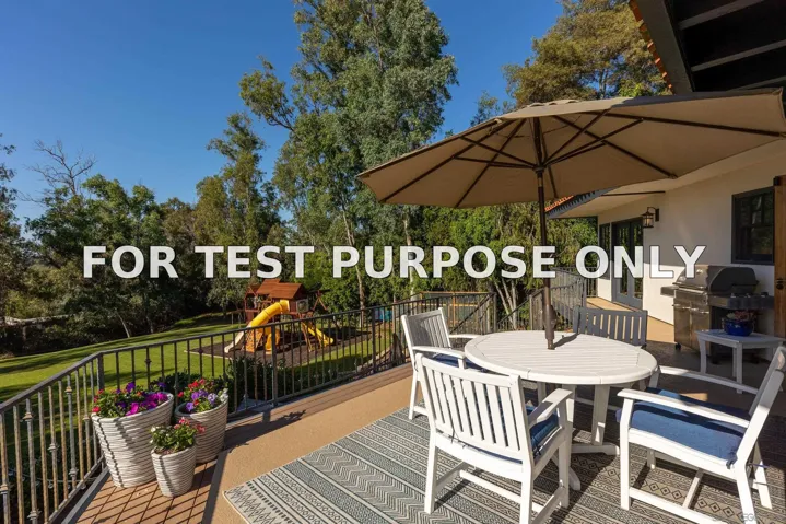 Demo/Test Data 6410 La Valle Plateada, Rancho Santa Fe, Ca 92067