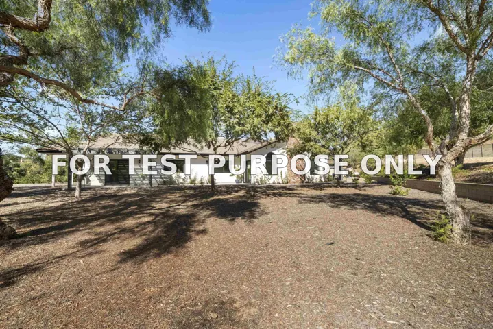 Demo/Test Data 4062 La Canada Rd, Fallbrook, Ca 92028