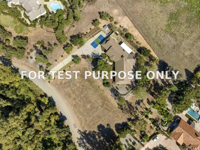 Demo/Test Data 4062 La Canada Rd, Fallbrook, Ca 92028