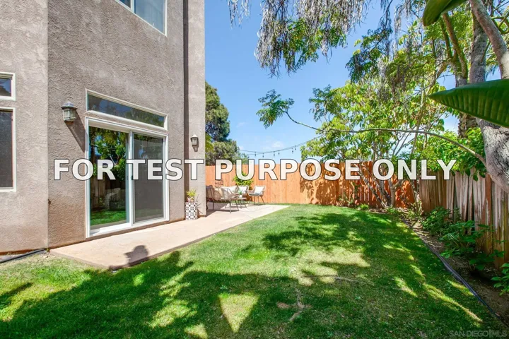 Demo/Test Data 137 Jupiter Street, Encinitas, Ca 92024