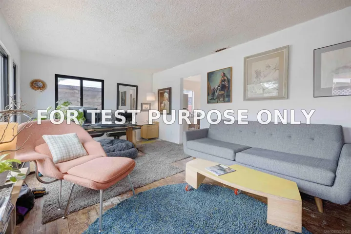 Demo/Test Data 4825-27 Voltaire Street, San Diego, Ca 92107
