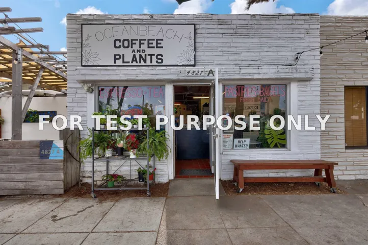 Demo/Test Data 4825-27 Voltaire Street, San Diego, Ca 92107