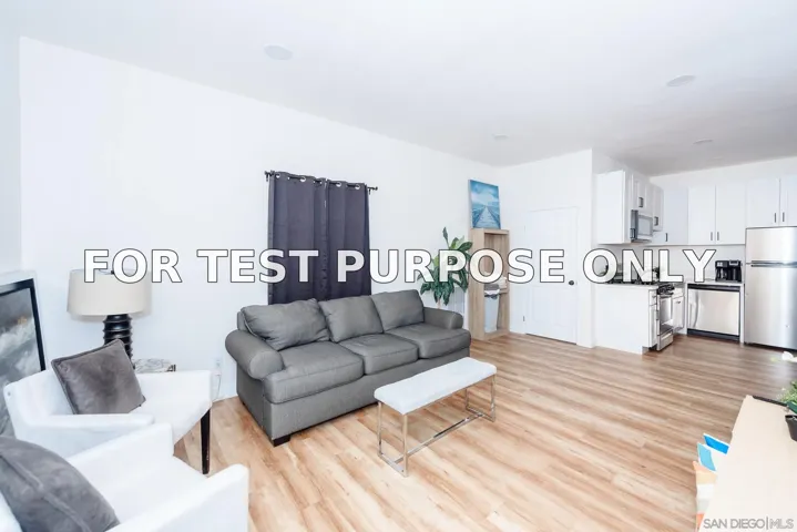 Demo/Test Data 4458 32nd Street, San Diego, Ca 92116