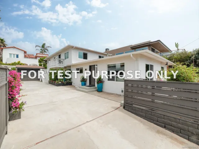 Demo/Test Data 1539 Neptune, Encinitas, Ca 92024