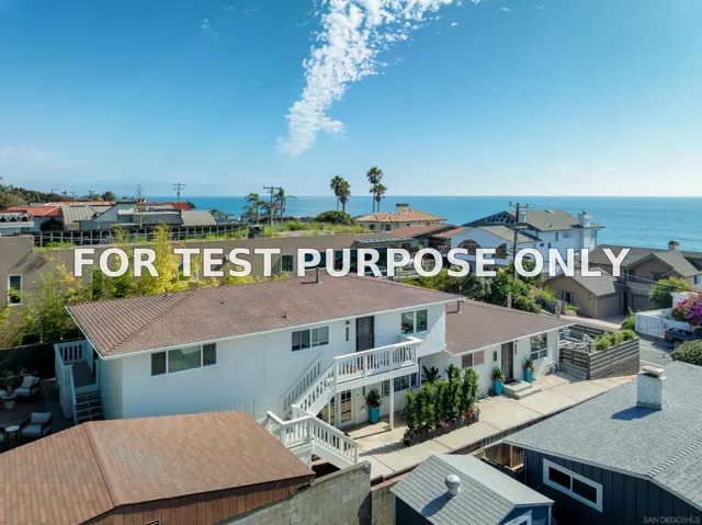 Demo/Test Data 1539 Neptune, Encinitas, Ca 92024