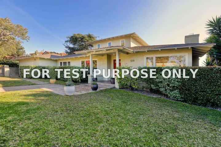 Demo/Test Data 1211 W Muirlands Dr, La Jolla, Ca 92037