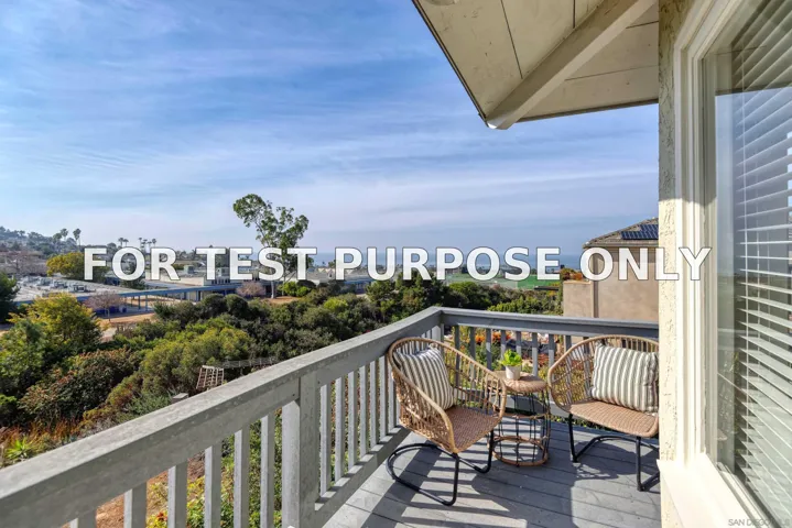 Demo/Test Data 1211 W Muirlands Dr, La Jolla, Ca 92037