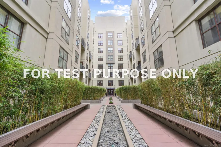 Demo/Test Data 1150 J St Unit 101, San Diego, Ca 92101