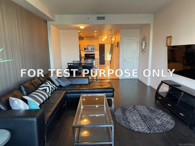 Demo/Test Data 825 W Beech Street Unit 305, San Diego, Ca 92101