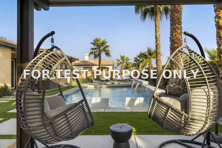 Demo/Test Data 81849 Fiori Del Deserto Drive, La Quinta, Ca 92253