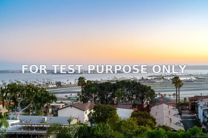 Demo/Test Data 2920 Union St Unit 205, San Diego, Ca 92103