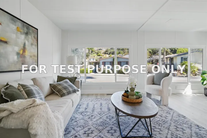 Demo/Test Data 8975 Lawrence Welk Drive Spc 39, Escondido, Ca 92026