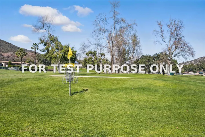 Demo/Test Data 8975 Lawrence Welk Drive Spc 39, Escondido, Ca 92026