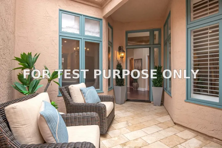 Demo/Test Data 3636 Calle Juego, Rancho Santa Fe, Ca 92091