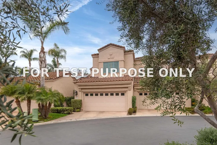 Demo/Test Data 3636 Calle Juego, Rancho Santa Fe, Ca 92091