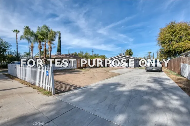 Demo/Test Data 1407 E Fountain Way, Fresno, Ca 93704