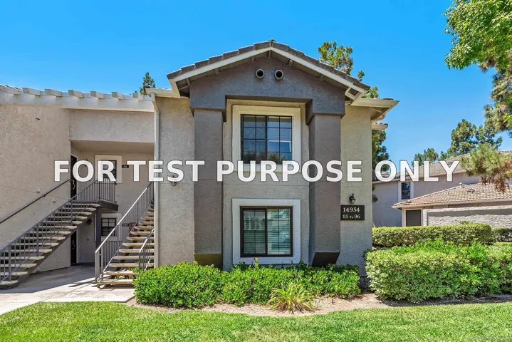 Demo/Test Data 14954 Avenida Venusto Unit 96, San Diego, Ca 92128