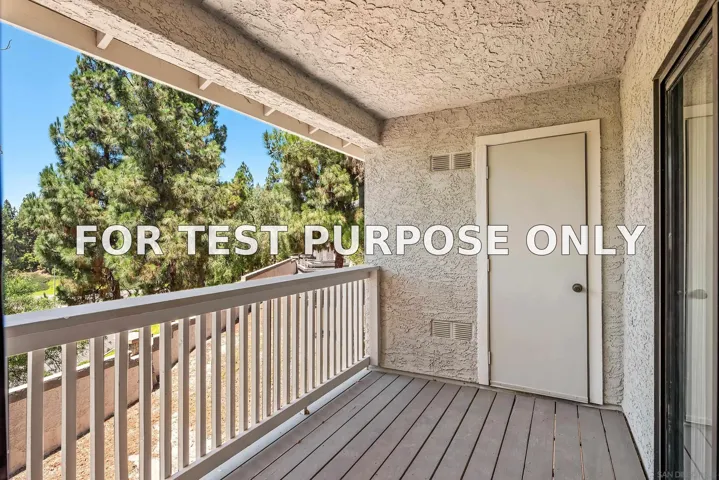 Demo/Test Data 14954 Avenida Venusto Unit 96, San Diego, Ca 92128