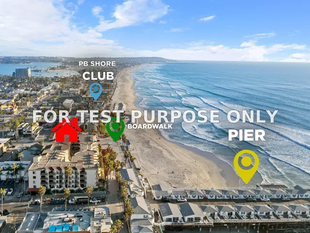 Demo/Test Data 4465 Ocean Blvd Unit 6, San Diego, Ca 92109