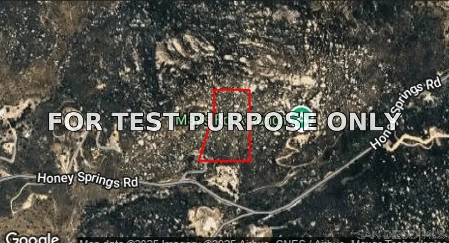 Demo/Test Data Honey Springs Rd Unit 56, Jamul, Ca 91935